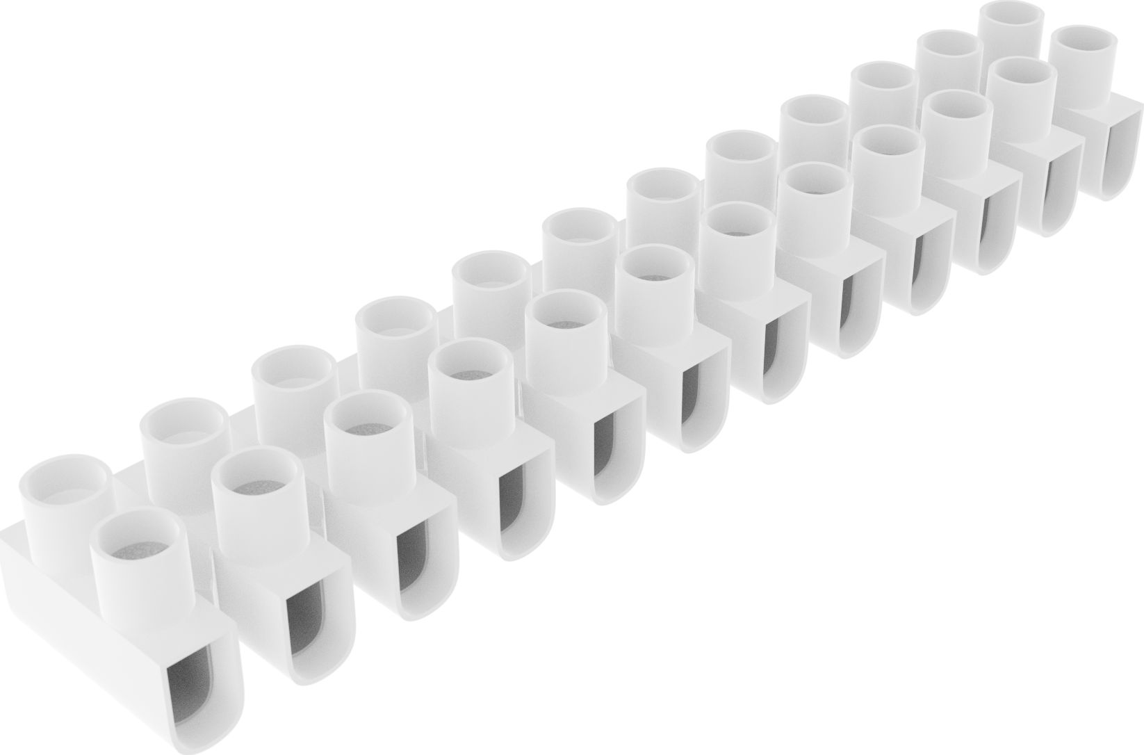 Degson Listwa zaciskowa 16mm2 złączka kostka 12-torowa VDE DGN 3626