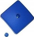 AllForBaby ZAŚLEPKA NA BELKĘ KWADRAT 9 CM NIEBIESKA