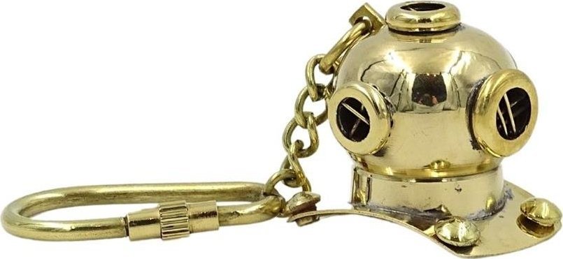 Breloczek Upominkarnia Brelok do kluczy Hełm Nurka - NC1133