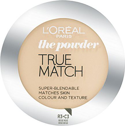 L’Oreal Paris True Match Powder Puder w kamieniu C3 Rose Beige 9g