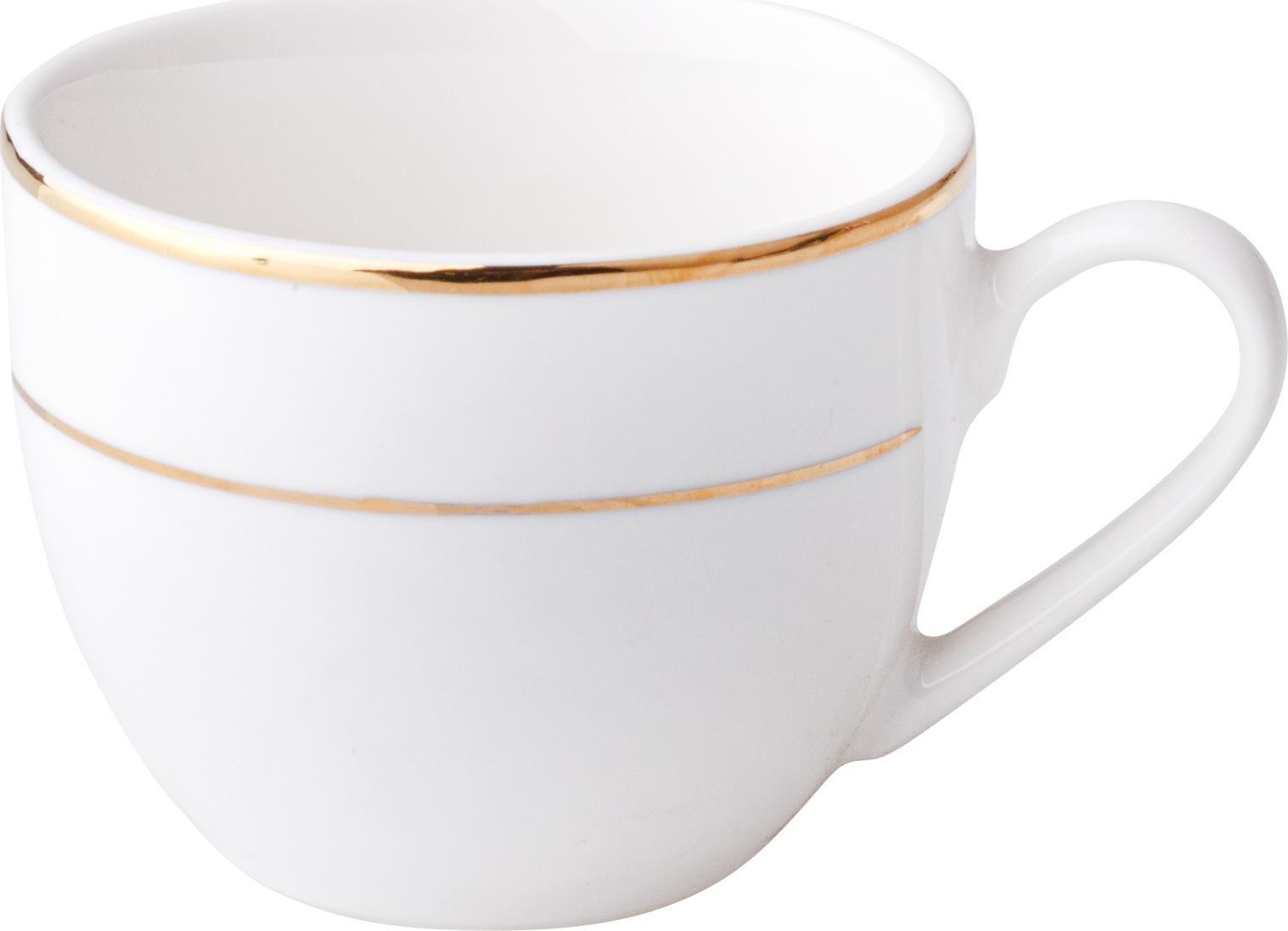 Ambition Filiżanka do espresso Aura Gold 90 ml AMBITION