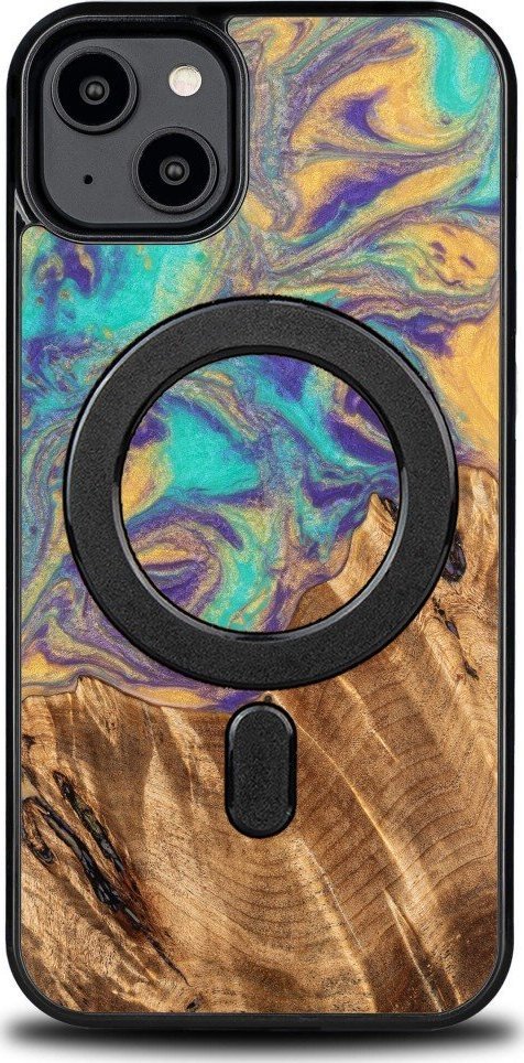 BeWood Etui Bewood Unique na iPhone 14 Plus - Planets - Merkury z MagSafe
