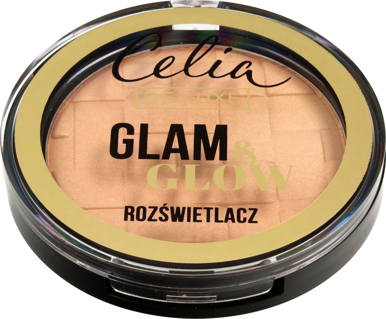 Celia Glam & Glow rozświetlacz nr. 106 złoty 9g
