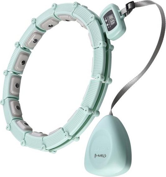 HMS HHM14 HULA HOP GREEN Z MAGNESAMI I OBCIĄŻNIKIEM + LICZNIK HMS