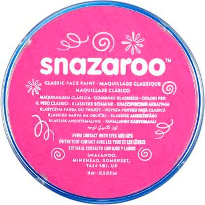 Akson Snazaroo 18 ml farba do twarzy i ciała różowa Bright Pink uniw
