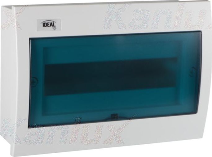 Kanlux Rozdzielnica podtynkowa z szyną DIN 1x12 modułów IP30 IK07 KDB-F12T 23618