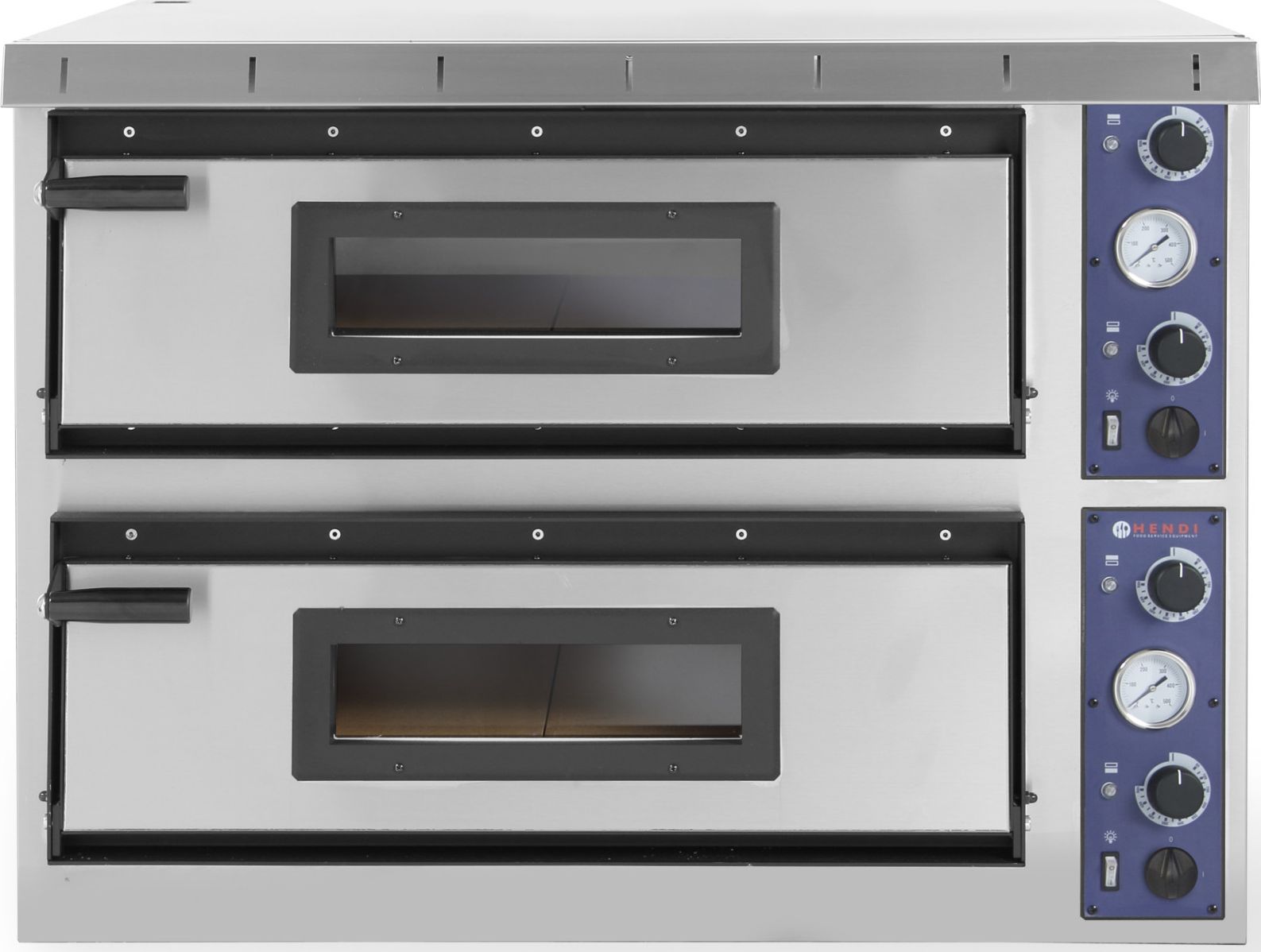 Hendi Piec do pizzy elektryczny dwukomorowy XL PLUS 44 12kW 8 pizz śr. 35cm Piec do pizzy elektryczny dwukomorowy XL PLUS 44 12kW 8 pizz śr. 35cm