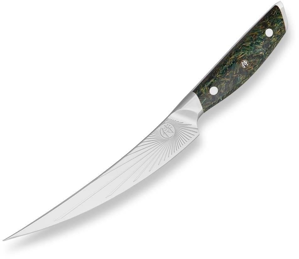 Nóż Dellinger SANDVIK NORTHERN SUN Boning 165 mm [K-H169] Green