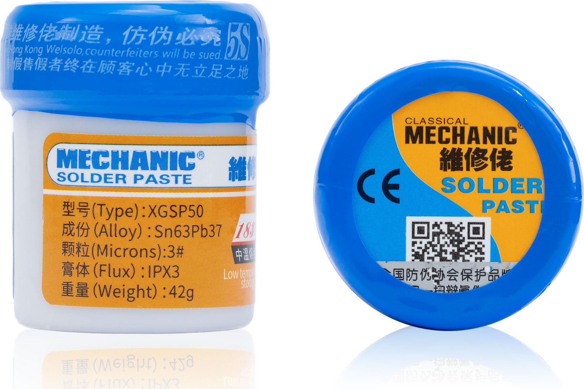 Rosfix PŁYNNA CYNA PASTA LUTOWNICZA 183C 42G OŁOWIOWA DO LUTOWANIA SPOIWO XGSP50