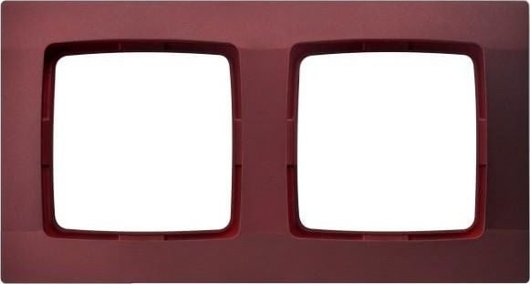 Ospel Ramka Podwójna Burgund KARO OSPEL