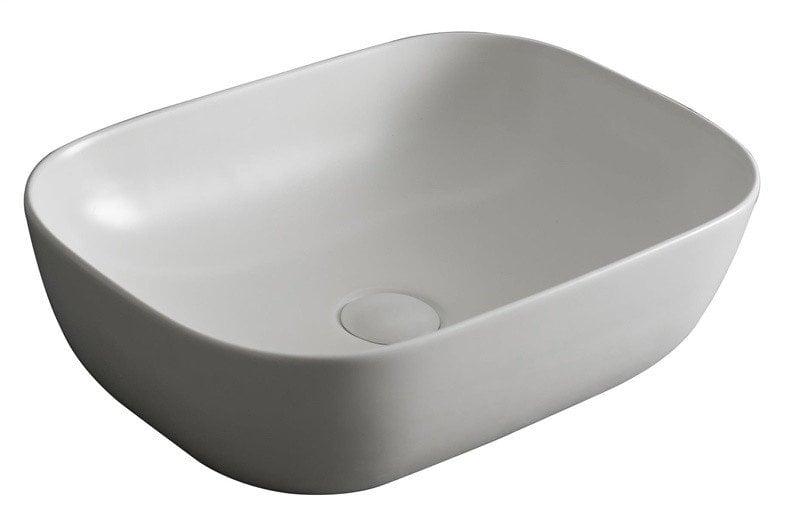 WASHBASIN 46CM ACB8417A MATTE WHITE