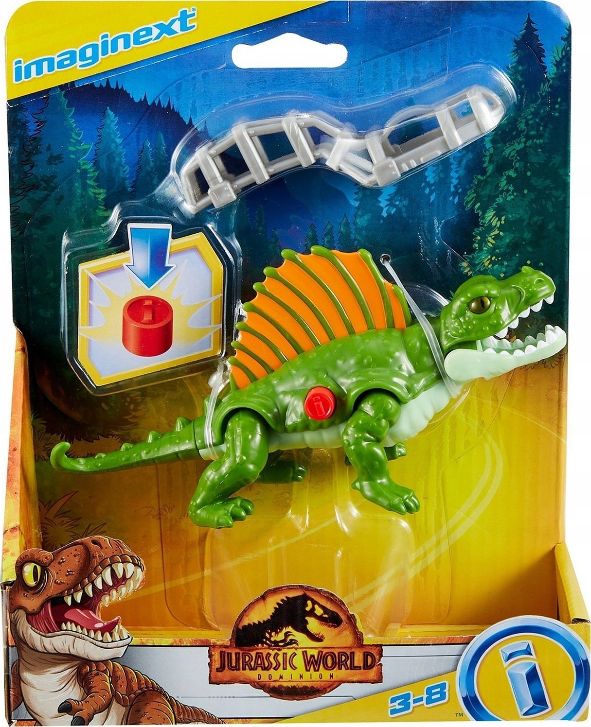 Figurka Mattel Imaginext Jurassic World Dimetridon GVV96
