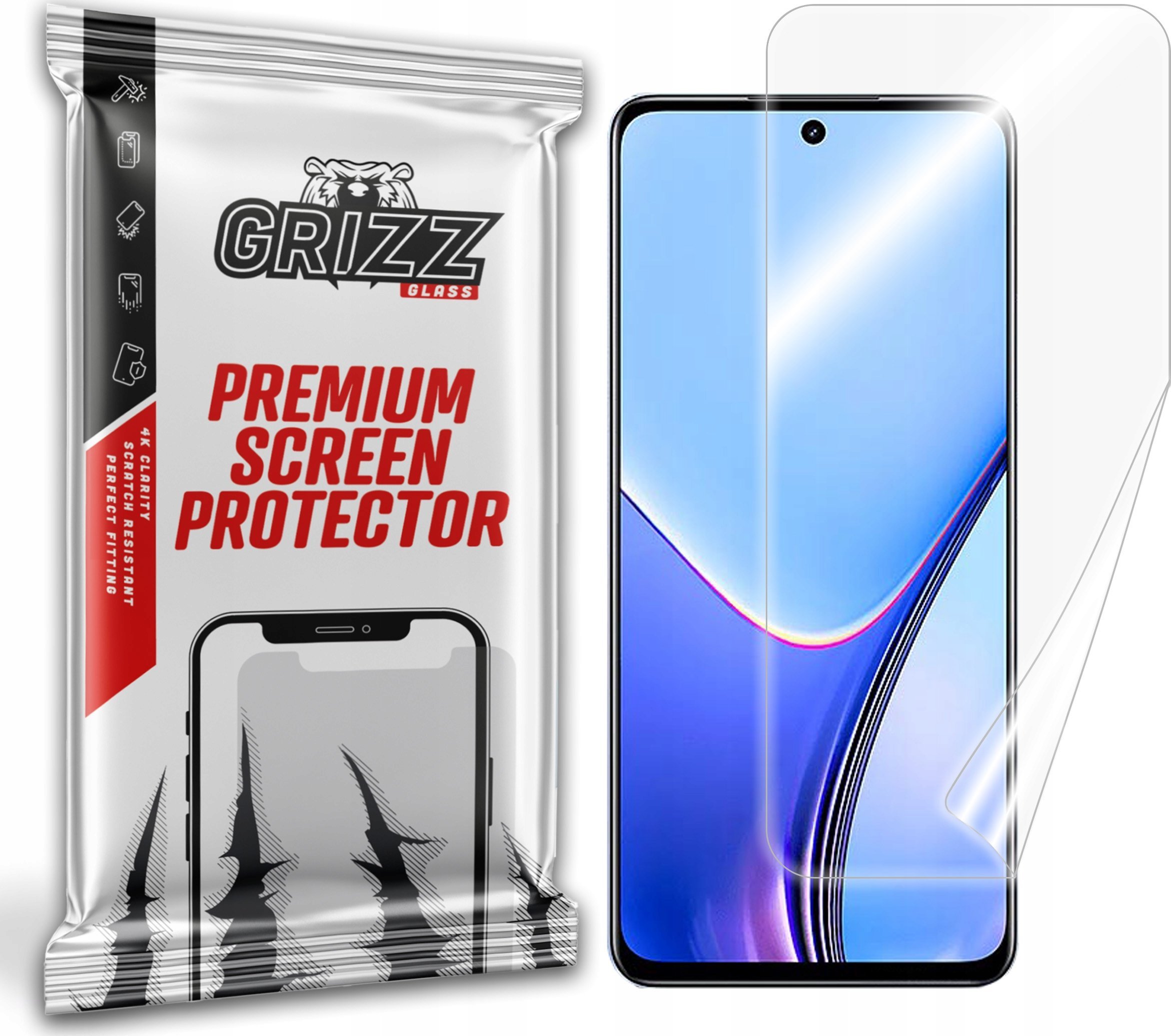 GrizzGlass Folia ceramiczna GrizzGlass CeramicFilm do Realme 11x