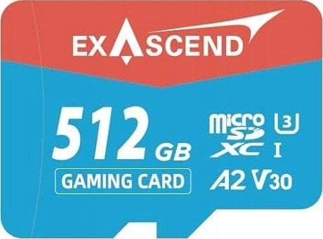 Karta pamięci Exascend Gaming UHS-I micro 512GB