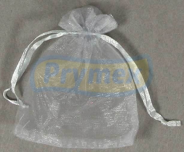 MFP paper Woreczki organzowe srebrne 7x10cm 10szt