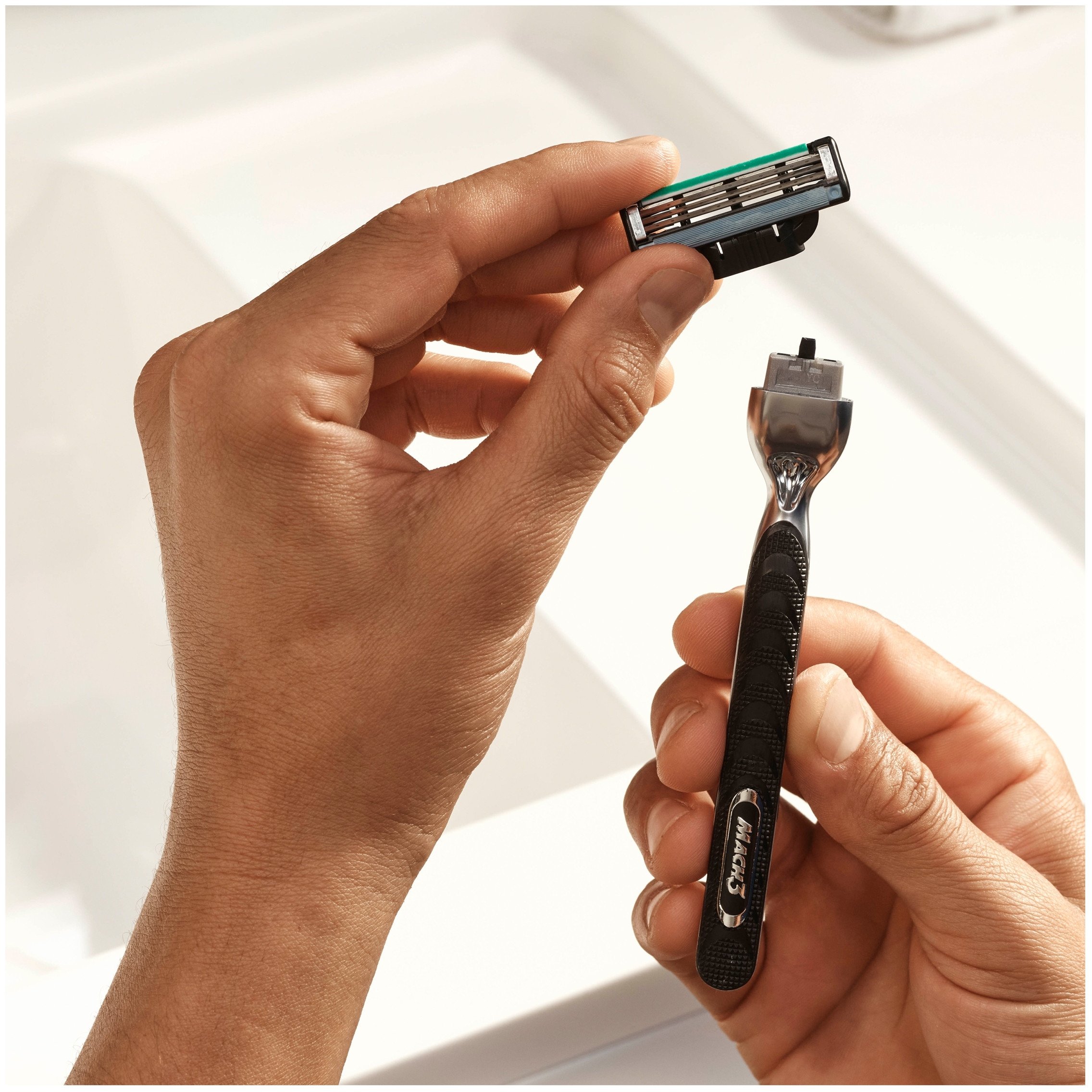 Gillette Mach3 skustuvo papildomos galvutės, 16 vnt.