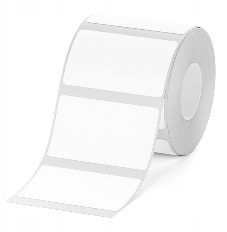 NIIMBOT Etykiety Naklejki 50*30mm BIAŁE 900szt do drukarki K3/W Oryginalne