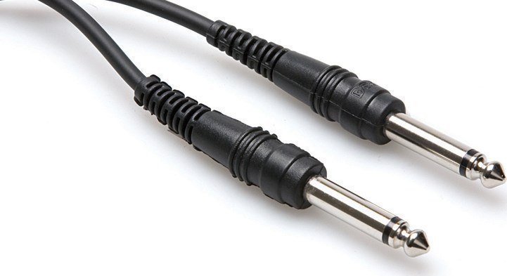 Kabel Hosa Jack 6.3mm - Jack 6.3mm 3.05m czarny (CPP-110)