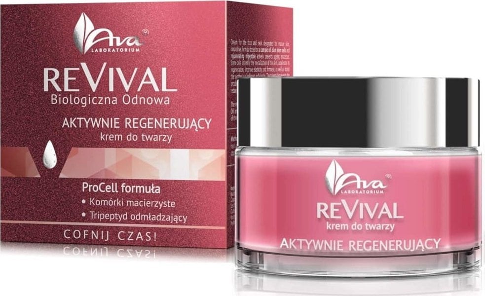 Ava Laboratorium ReVival aktywnie regenerujący krem do twarzy 50ml