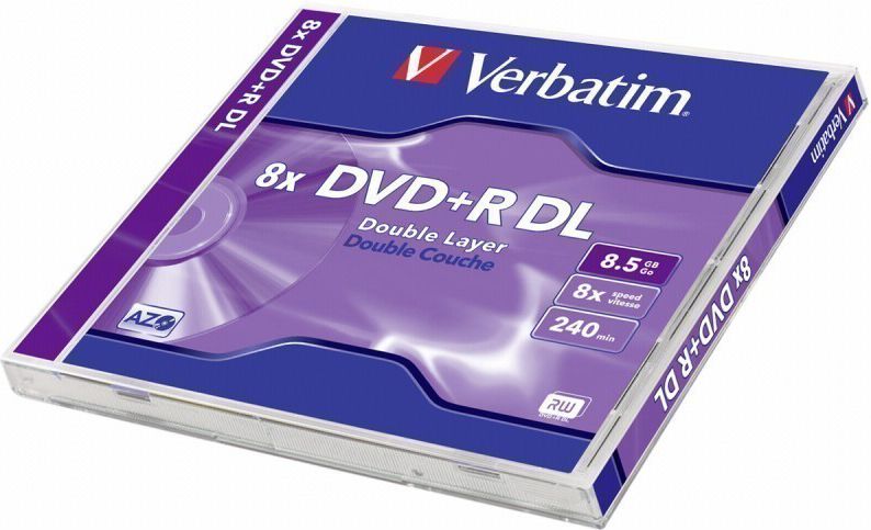 Verbatim DVD+R DL 8.5 GB 8x 1 sztuka (43540)