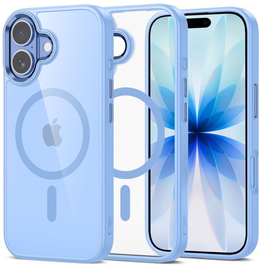 TECH-PROTECT MAGMAT MAGSAFE IPHONE 17 MIST BLUE/CLEAR