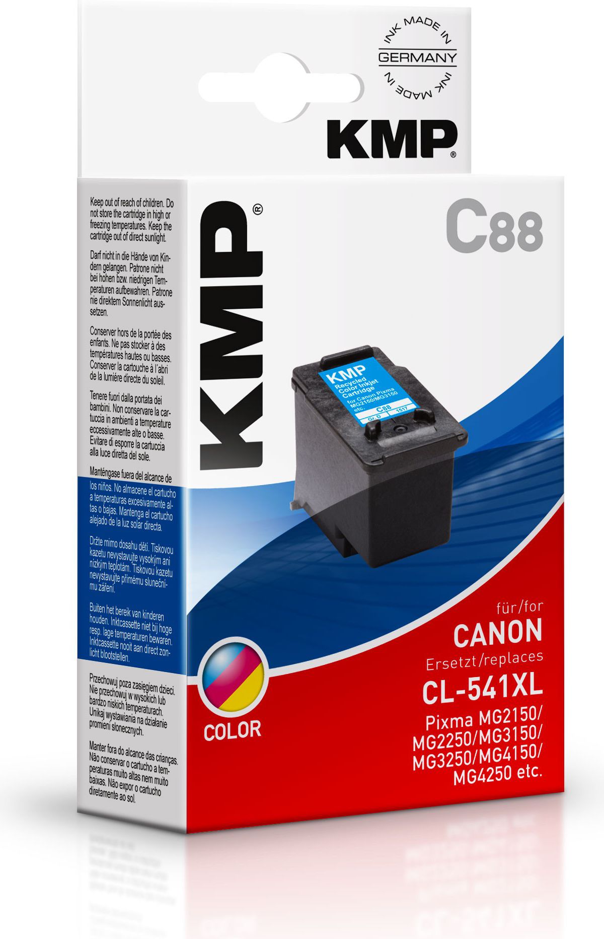 Tusz KMP C88 Tusz kolor do Canon CL-541 XL (1517,4030)