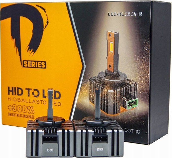 SKLEPLEDY ŻARNIKI LED D5S D-SERIES P&P CANBUS 8400LM 70W