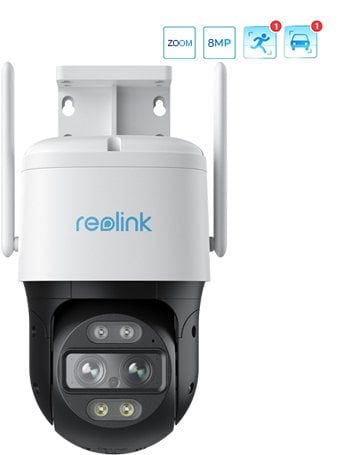 Kamera IP Reolink Kamera Trackmix WIFI B770 4K 8 Mp | Detection of people, vehicles, animals | Akumulator | Bezprzewodowa WIFI