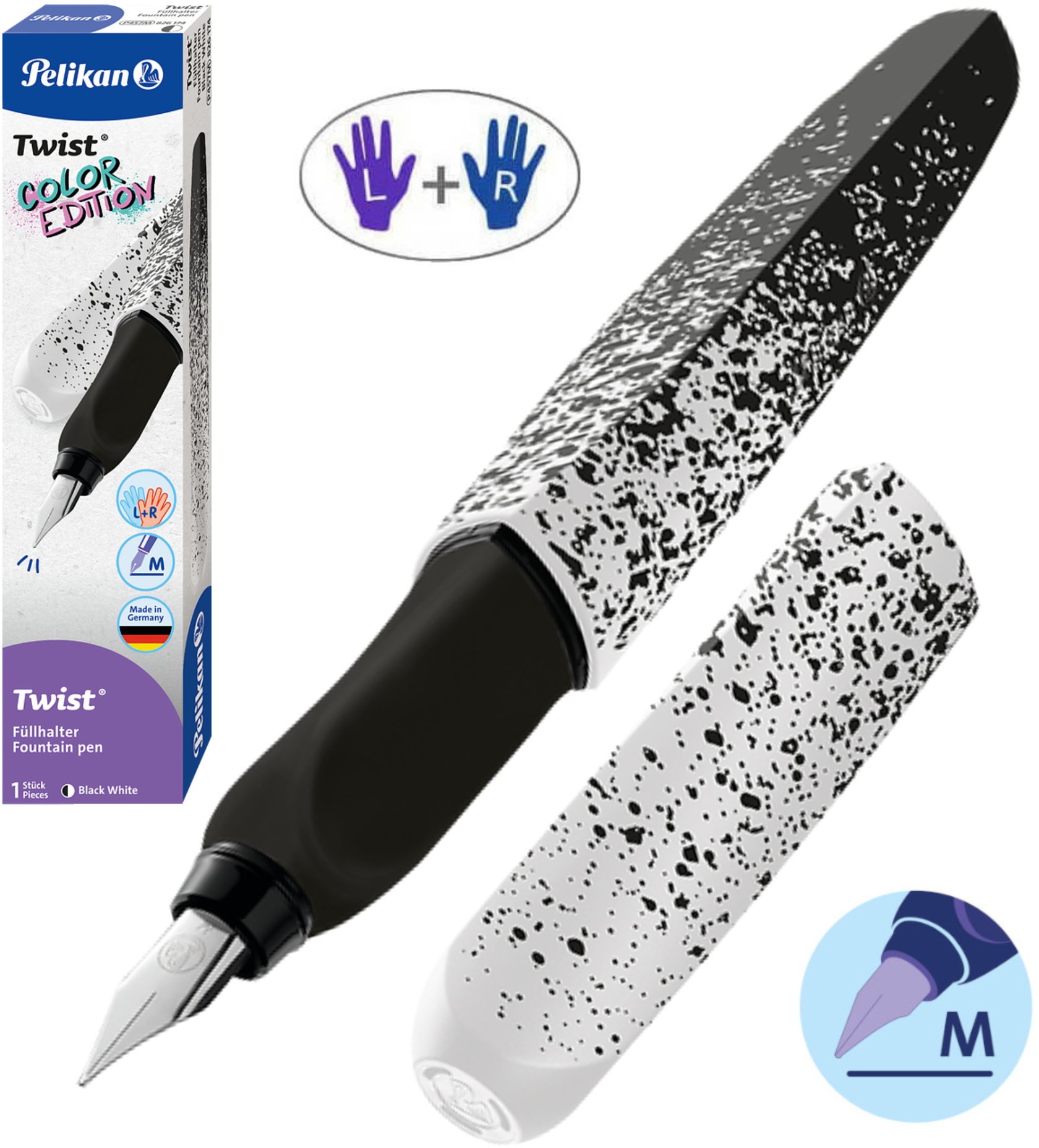 Pelikan Pióro wieczne Twist Color Edition P457 M