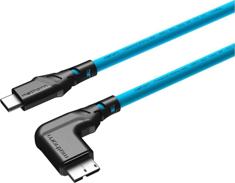 Kabel USB Ednet USB-C - microUSB 2 m Niebieski (MTC-231)