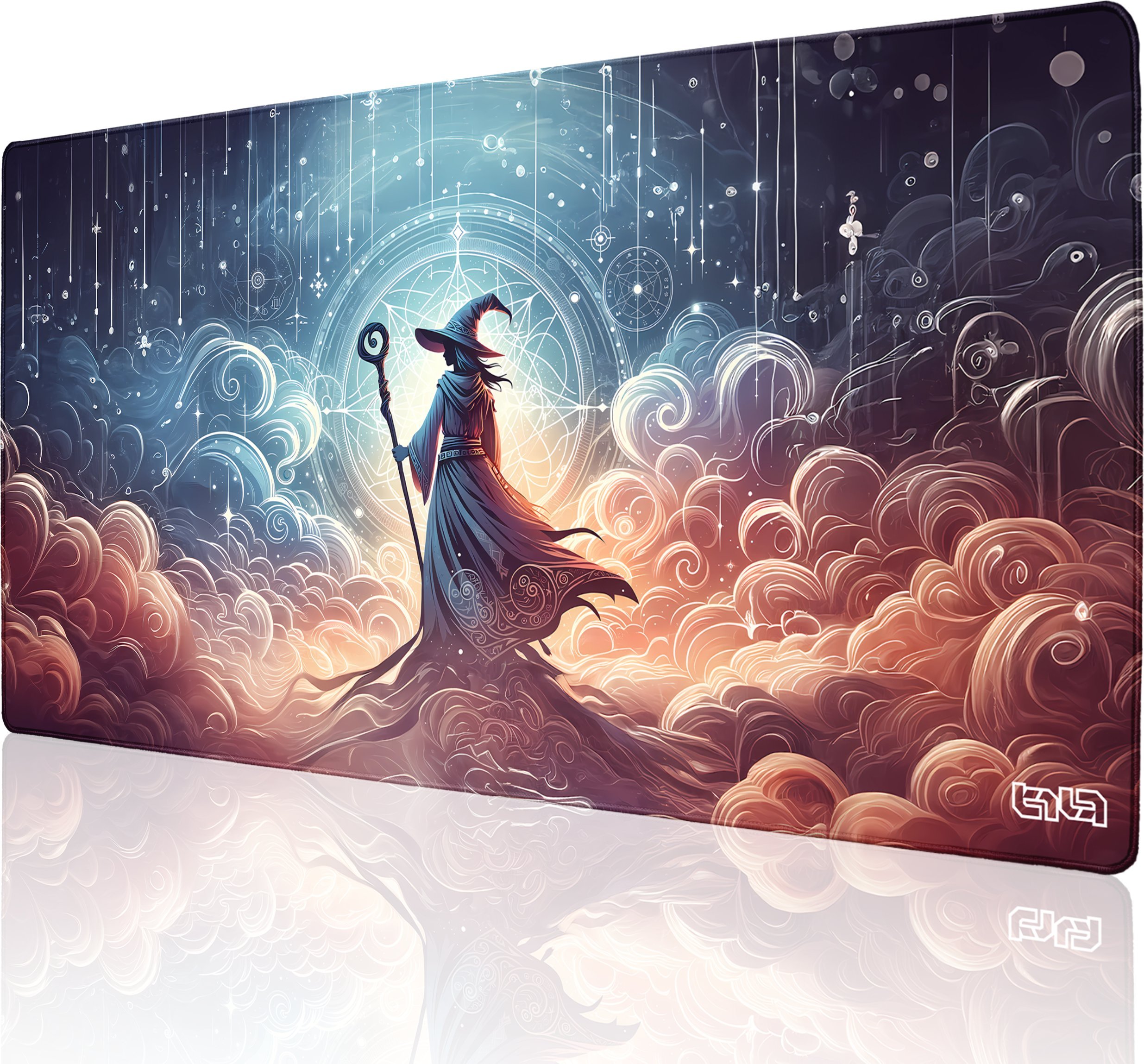 Podkładka Tilt PODKŁADKA POD KLAWIATURĘ Kolorowa Wróżka 100x50 TILT Na biurko Wodoodporna