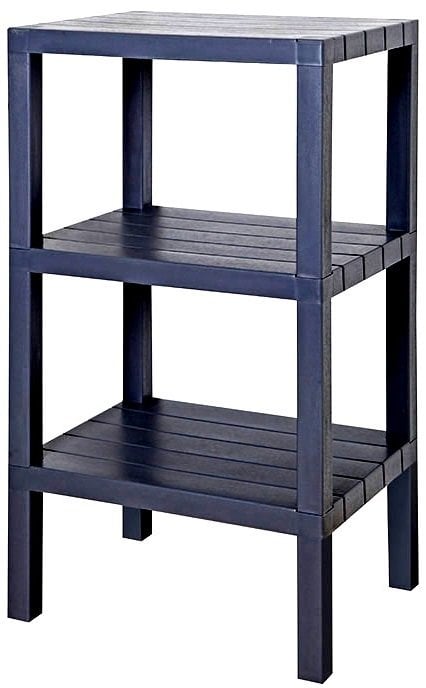 MODUŁ Decobella 3 półki ANTRACYT/ 38x29x74/