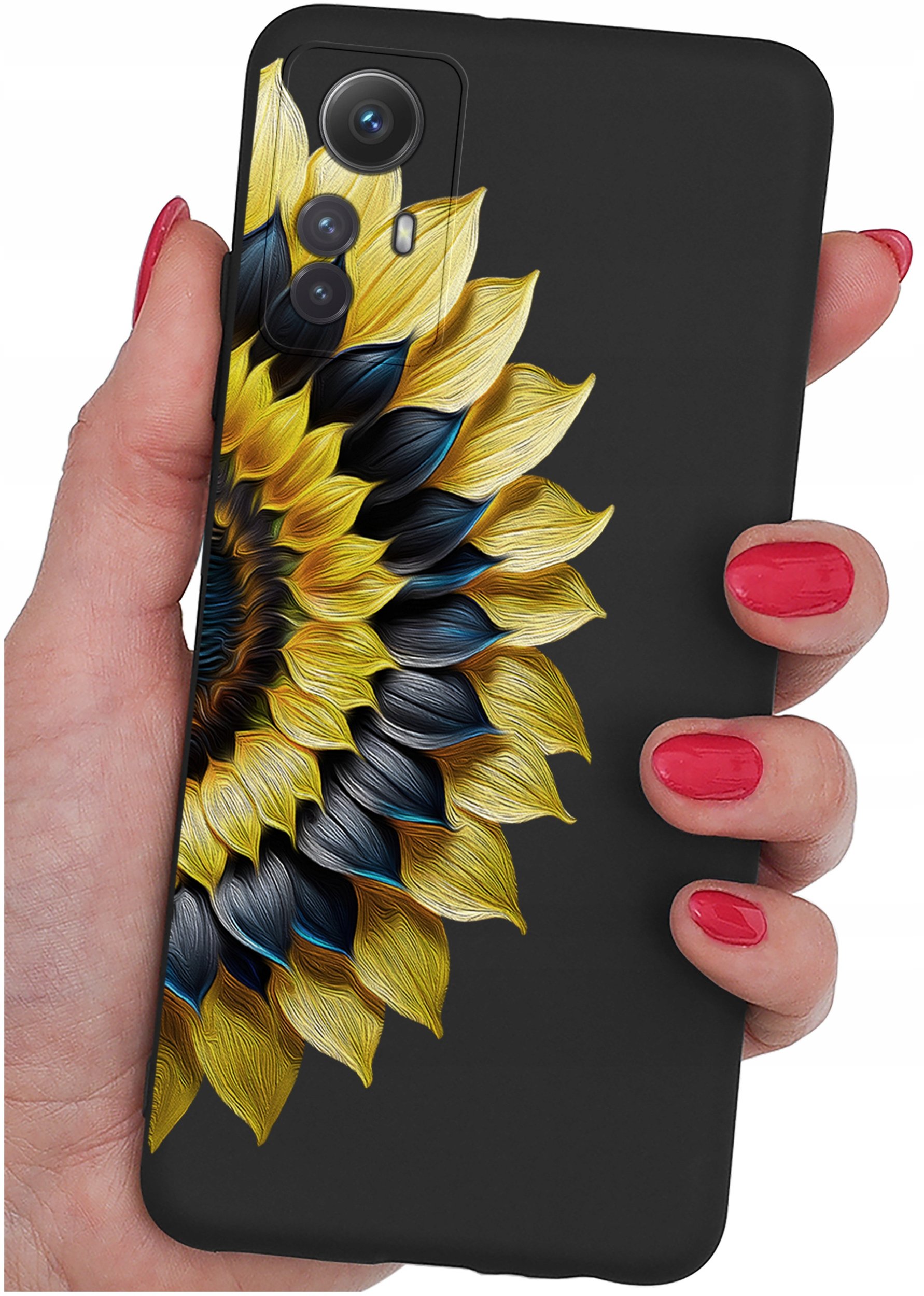 ETUI do Xiaomi Redmi Note 12S | WZORY | SILIKONOWE MATT CASE + SZKŁO 9H