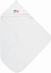 Matex Okrycie kąpielowe niemowlęce maxi 100x100 białe (MT0135)