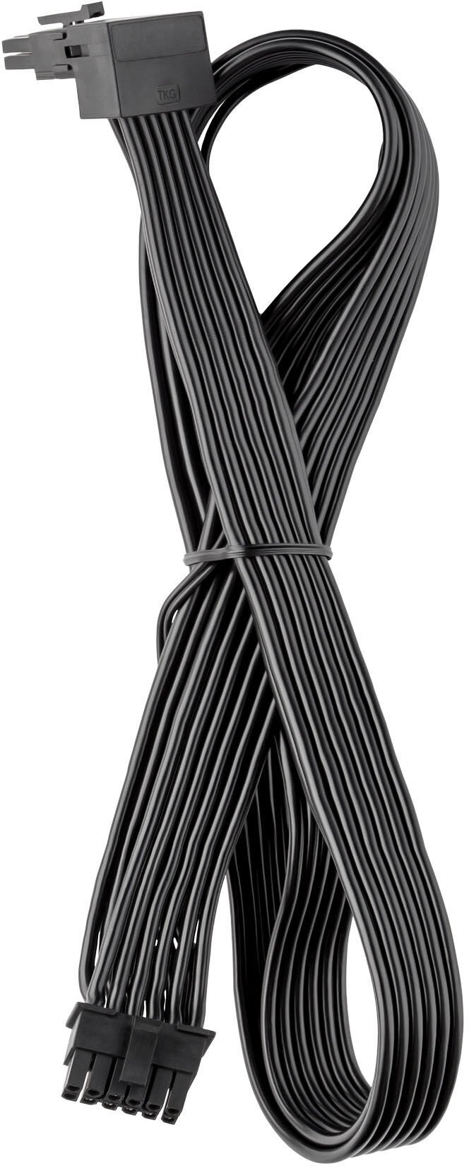 CableMod Basics Uniwersalne 12V-2x6-Kabel 90 Złącze 16-Pin do 16-Pin - czarny 60 cm var. A