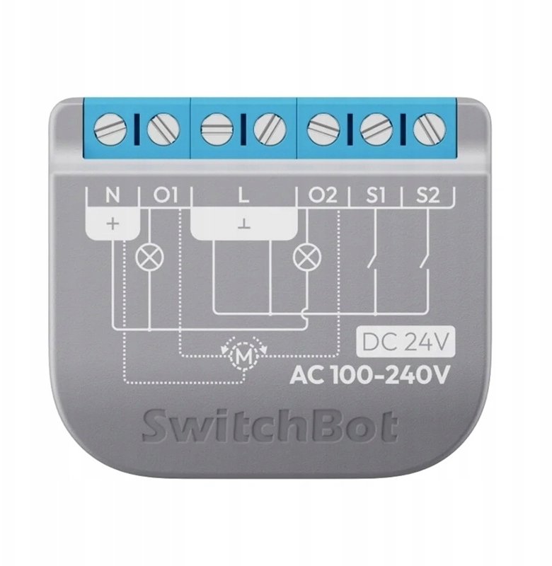 SwitchBot Inteligentny przełącznik dwukanałowy Relay Switch 2PM