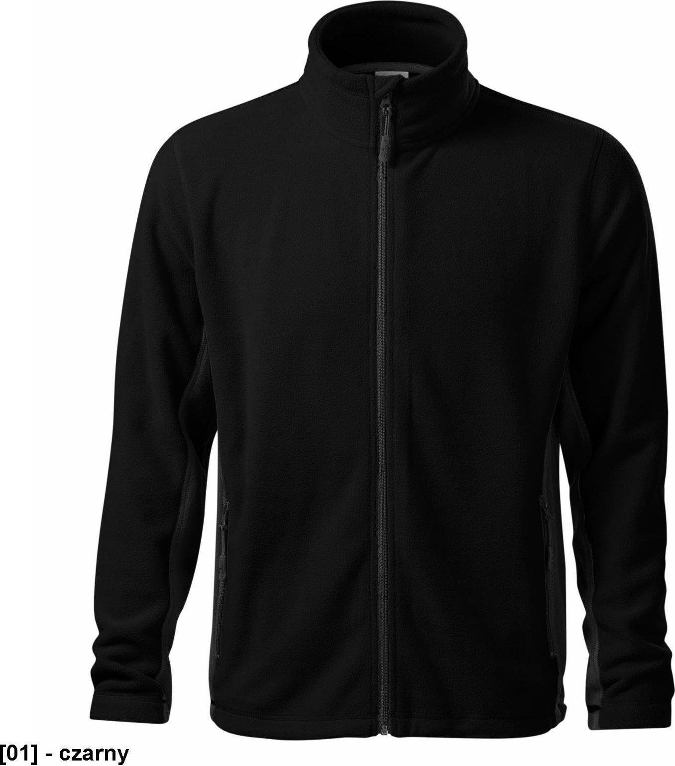 MALFINI Frosty 527 - ADLER - Polar męski, 220 g/m, 100 % poliester - czarny XL