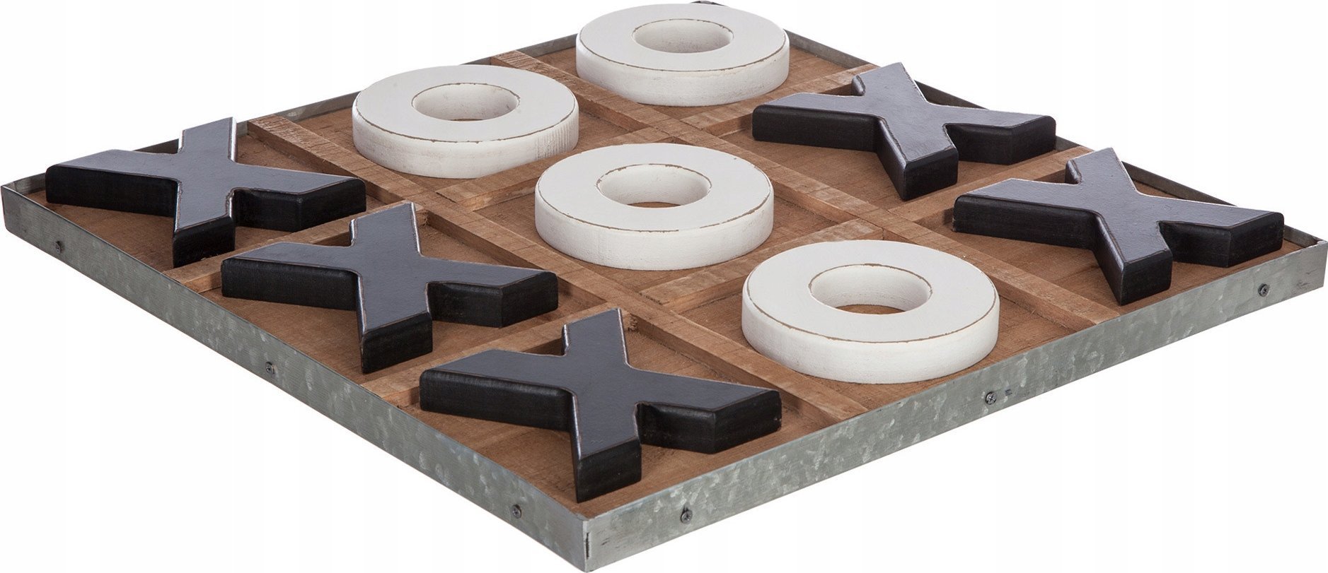 Atmosphera Gra z drewna kółko i krzyżyk, 35 x 35 cm