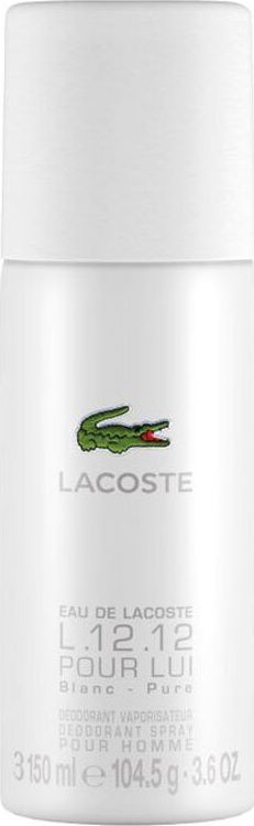 Lacoste L.12.12 Blanc Pour Homme DEO spray 150ml