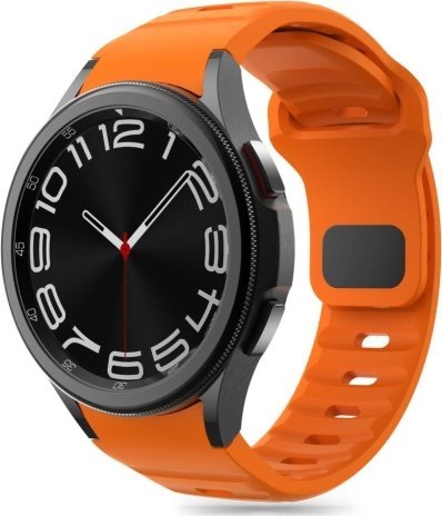 Tech-Protect Pasek Tech-Protect Silicone Line Samsung Galaxy Watch 4/5/5 Pro/6/7/FE Orange
