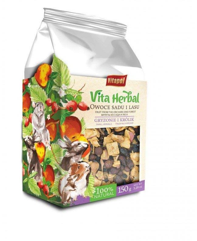 Vitapol Przysmak dla gryzoni Herbal owoce z sadu i lasu, 150g