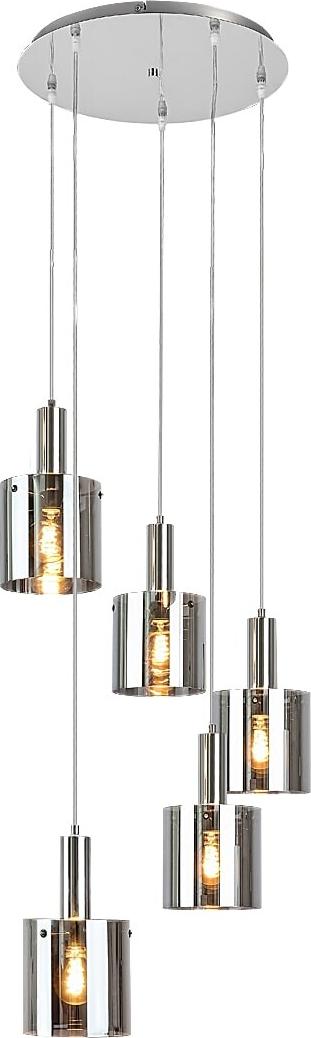 Lampa wisząca Rabalux Nowoczesna lampa sufitowa LED Ready chrom Rabalux Donati 5251