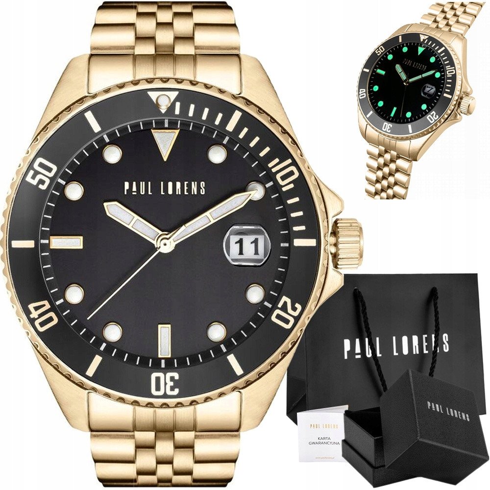 Zegarek męski Paul Lorens TOREZ-1D1 Z GRAWEREM