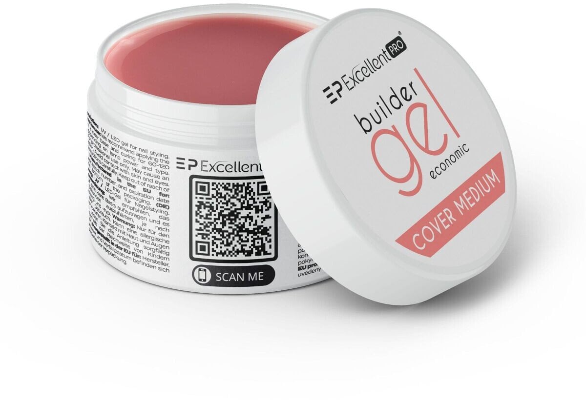 Excellent PRO Builder Gel Economic żel budujący Cover Medium 50g