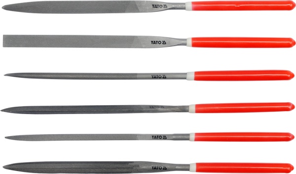 Yato Pilniki do metalu iglaki 160x75x4mm 6szt. (YT-6161)