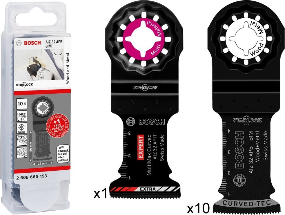 BOSCH MT ACCESSORIES SET 11pcs