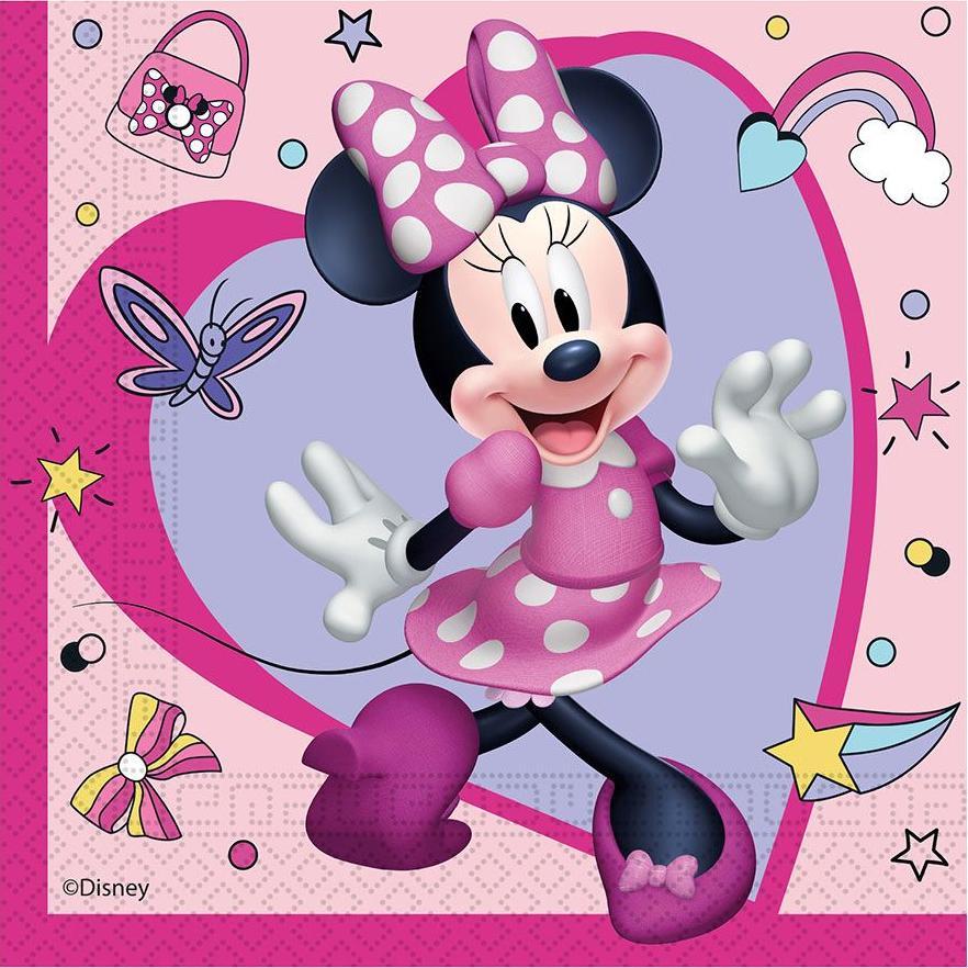 GoDan Serwetki papierowe Myszka Minnie 33x33cm 20szt