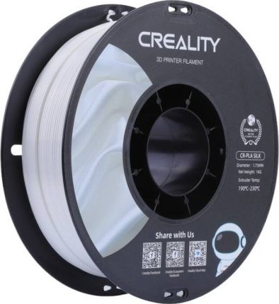 Creality Filament CR-Silk PLA (Biały)
