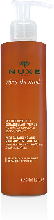 Nuxe Reve de Miel Face Cleansing Gel - żel do mycia i demakijażu twarzy 200ml