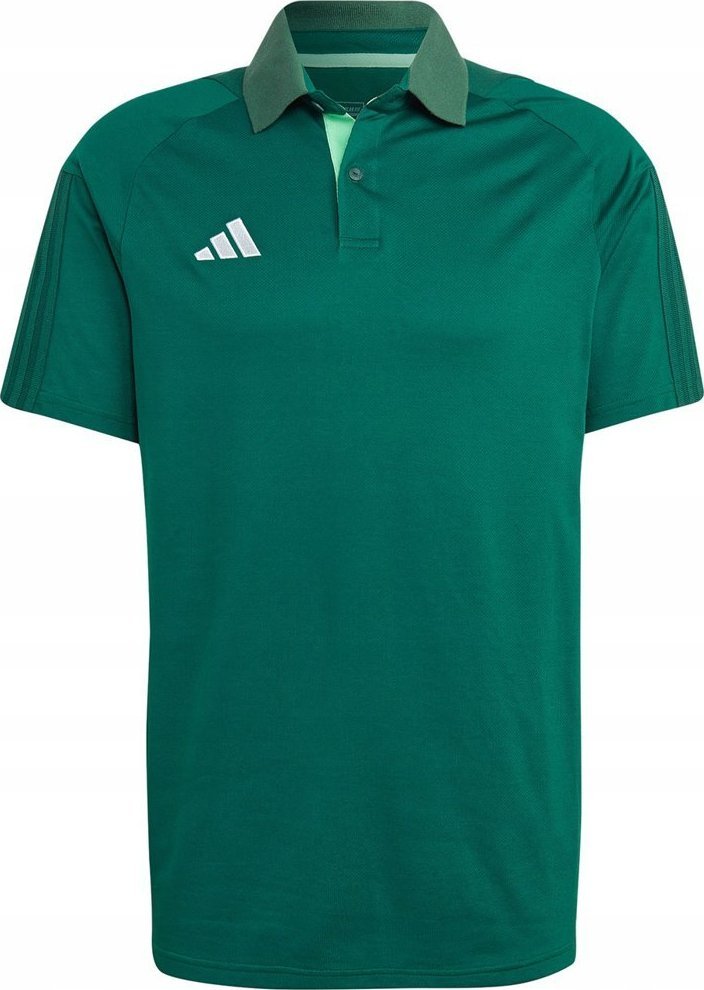 Adidas Koszulka męska adidas Tiro 23 Competition Polo zielona HU1345 M